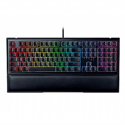 Teclado - Teclado Razer Ornata V2 - Switch Hybrid Mecha Membrane - RGB Chroma - RZ03-03380200-R3U1