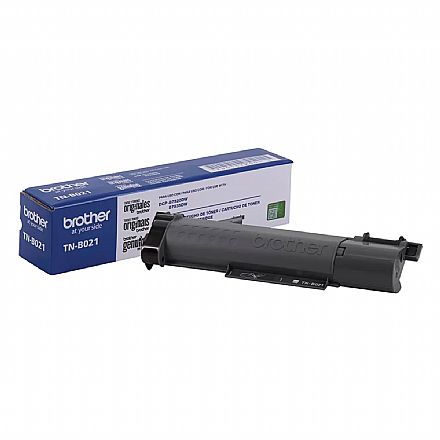 Toner - Toner Brother TN-B021 Preto - Para DCP-B7520DW / DCP-B7535DW