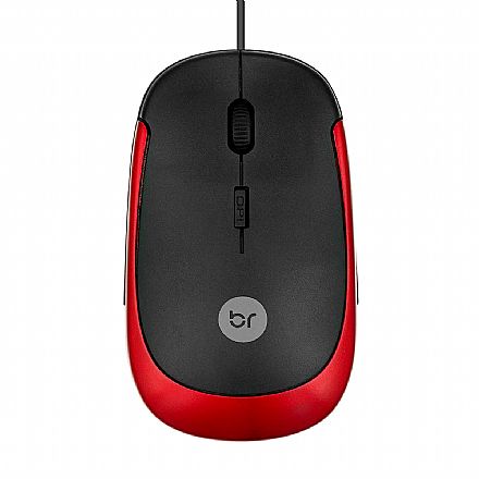 Mouse - Mouse Bright - 800dpi - Compacto - USB - 0180