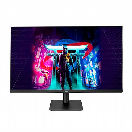 Monitor - Monitor 27" LG 27MP400 - Full HD IPS - 5ms - Suporte VESA - FreeSync - HDMI/VGA