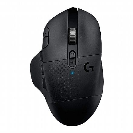 Mouse - Mouse Gamer Sem Fio Logitech G604 - G HUB - 25.600dpi - 15 Botões Programáveis - Receptor USB LightSpeed ou Bluetooth - 910-005648