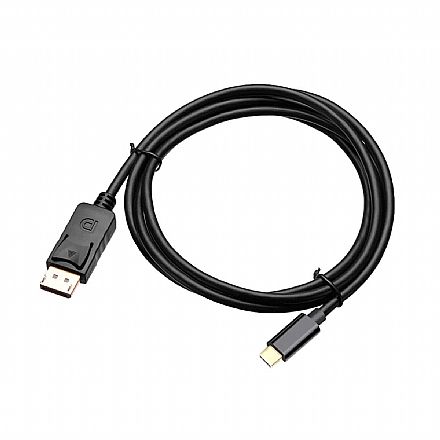 Cabo & Adaptador - Cabo Conversor USB Tipo C para DisplayPort - 1,8 metros - (USB-C M X DisplayPort M)