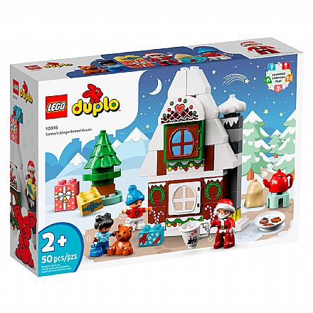 Brinquedo - LEGO Duplo - A Casa de Biscoito do Papai Noel - 10976