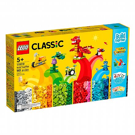 Brinquedo - LEGO Classic - Construir Juntos - 11020