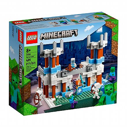 Brinquedo - LEGO Minecraft - O Castelo de Gelo - 21186
