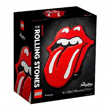 Brinquedo - LEGO Art - The Rolling Stones - 31206