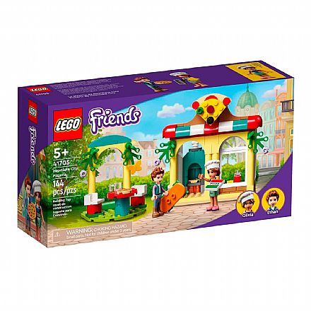 Brinquedo - LEGO Friends - Pizzaria de Heartlake City - 41705