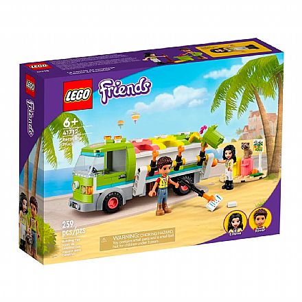 Brinquedo - LEGO Friends - Caminhão de Reciclagem - 41712