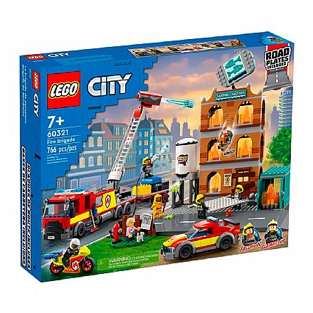 Brinquedo - LEGO City - Corpo de Bombeiros - 60321