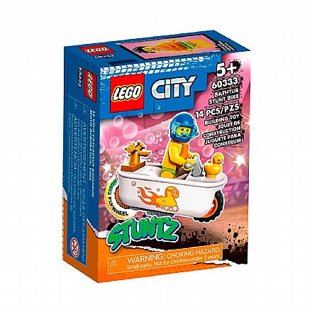 Brinquedo - LEGO City - Banheira-Moto de Acrobacias - 60333