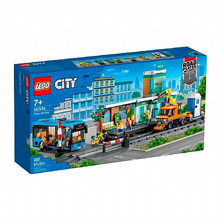 Brinquedo - LEGO City - Estação de Trem - 60335