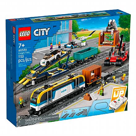 Brinquedo - LEGO City - Trem de Carga - 60336