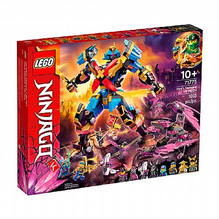 Brinquedo - LEGO Ninjago - Robô Samurai X da Nya - 71775