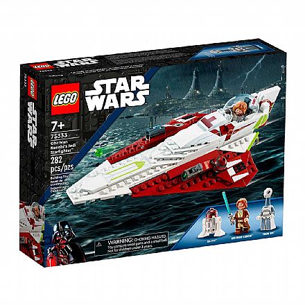 Brinquedo - LEGO Star Wars - Caça Estelar Jedi de Obi-Wan Kenobi - 75333