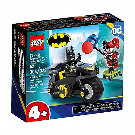 Brinquedo - LEGO DC Super Heroes - Batman contra Harley Quinn - 76220