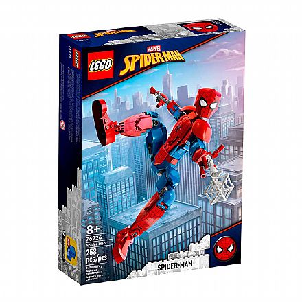 Brinquedo - LEGO Marvel - Figura do Homem-Aranha - 76226