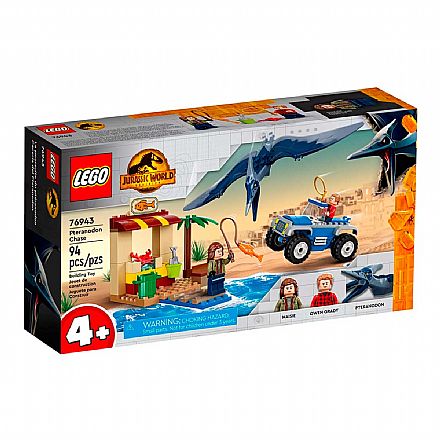 Brinquedo - LEGO Jurassic World - A Perseguição ao Pteranodonte - 76943