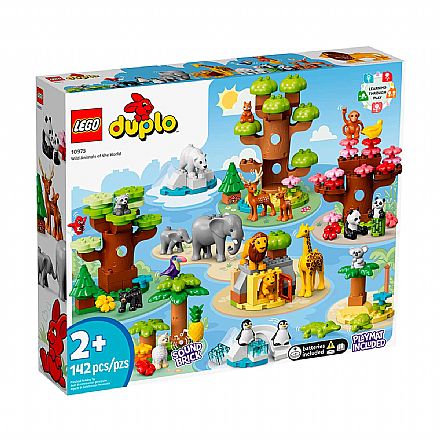 Brinquedo - LEGO Duplo - Animais Selvagens do Mundo - 10975