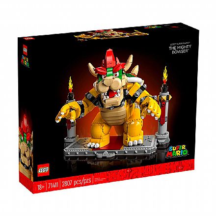 Brinquedo - LEGO Super Mario - O Poderoso Bowser - 71411