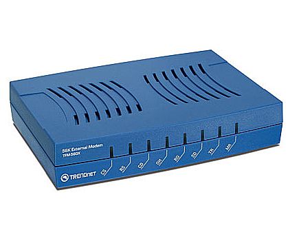 Modem - Modem Externo Trendnet TFM-560X - 56Kbps - Serial