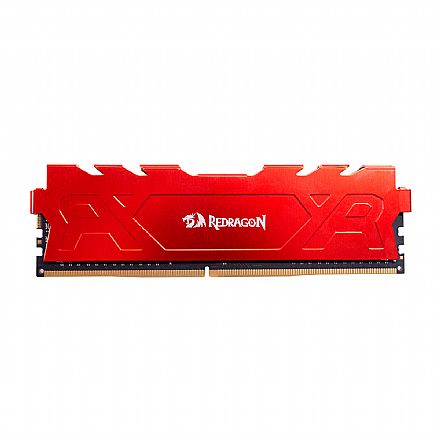 Memória para Desktop - Memória 8GB DDR4 3200MHz Redragon Rage - CL16 - GM-701