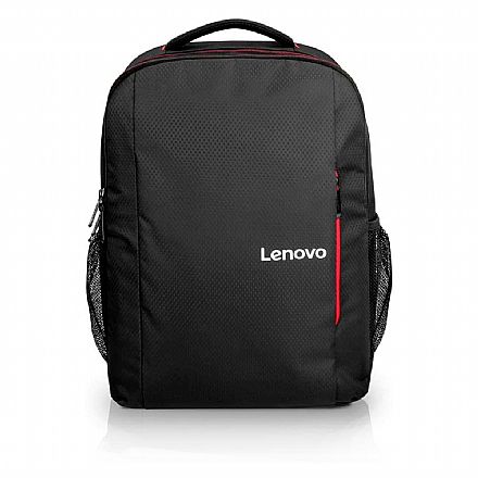 Mochila / Bolsas - Mochila Lenovo Everyday B510 - para Notebook e Tablet - Preto e Vermelho - GX40Q75214