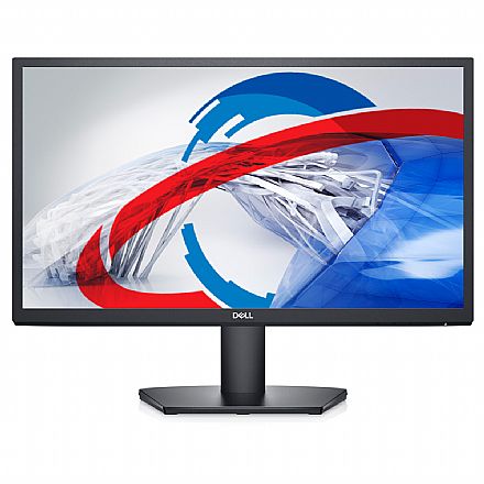 Monitor - Monitor 21.5" Dell SE2222H - Full HD VA - 60Hz - Suporte VESA - HDMI/VGA - Outlet - Garantia 90 dias
