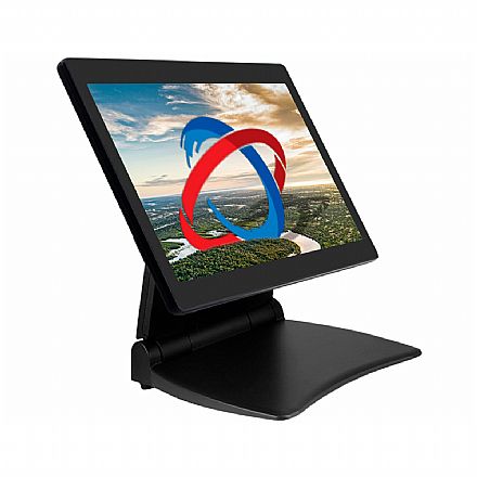 Monitor - Monitor 15.6" Touch K-Mex LP-16T2 - HDMI/VGA - Widescreen - LP16T2MB0010B0X