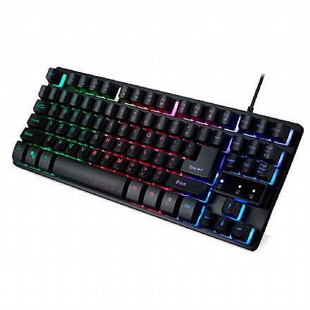 Teclado - Teclado Gamer Acer Nitro NKW120 - Iluminação LED - Semi Mecânico - ABNT2 - Teclas Anti-Ghosting