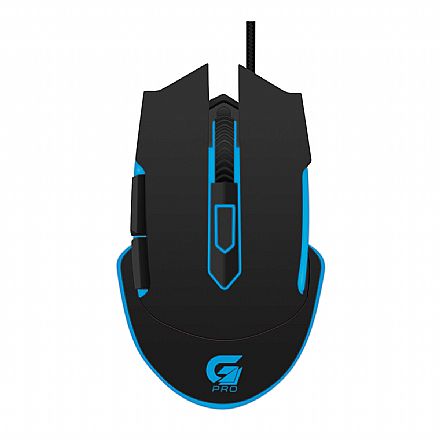 Mouse - Mouse Gamer Fortrek Pro M5 - 4800dpi - 6 Botões - LED RGB - Switch Huano - 64385