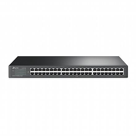 Rede Switch - Switch 48 Portas TP-Link TL-SF1048 - 10/100Mbps