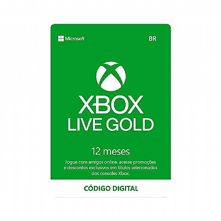 Software - Xbox Live Gold 12 meses