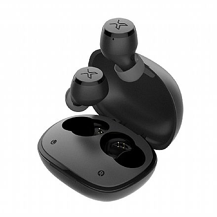 Fone de Ouvido - Fone de Ouvido Bluetooth Earbud Edifier TWS X3S - até 28 horas de bateria - com Case Carregador - Preto - X3S-BK