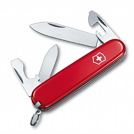 Ferramenta - Canivete Victorinox Recruit - 10 funções - Vermelho - 0.2503