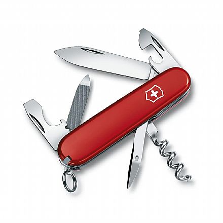 Ferramenta - Canivete Victorinox Sportsman - 13 funções - Vermelho - 0.3803