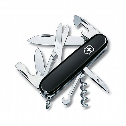 Ferramenta - Canivete Victorinox Climber - 14 funções - Preto - 1.3703.3