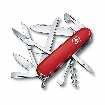 Ferramenta - Canivete Victorinox Huntsman - 15 funções - Vermelho - 1.3713