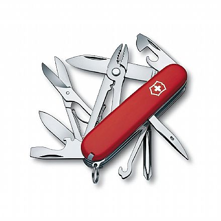 Ferramenta - Canivete Victorinox Thinker Deluxe - 17 funções - Vermelho - 1.4723