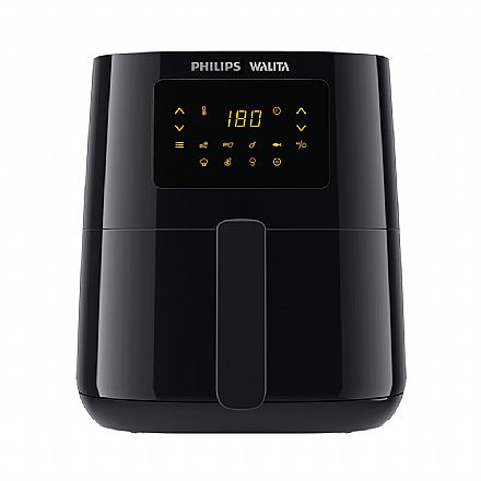 Eletroportáteis - Fritadeira Airfryer Philips Walita Digital Série 3000 - 127V - Visor de LED - 4,1Litros - 1400W - Preta - RI9252/91