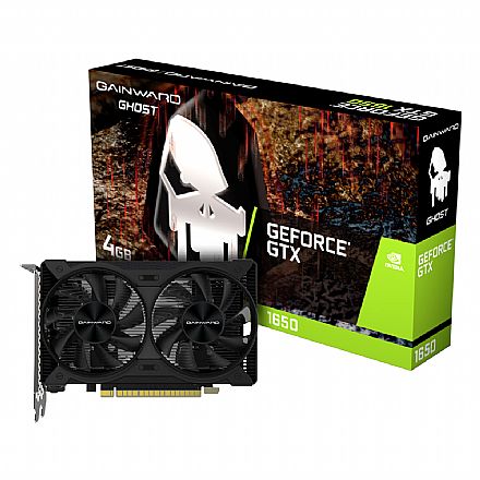 Placa de Vídeo - GeForce GTX 1650 4GB GDDR6 128bits - Ghost G6 - Gainward NE6165001BG1-1175D