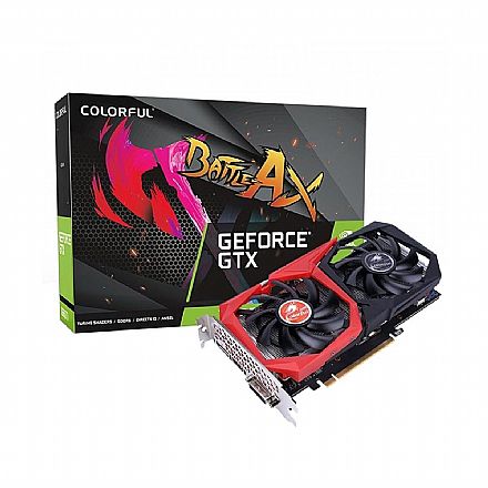 Placa de Vídeo - GeForce GTX 1660 Super 6GB GDDR6 192bits - Colorful GTX 1660 Super NB V2-v