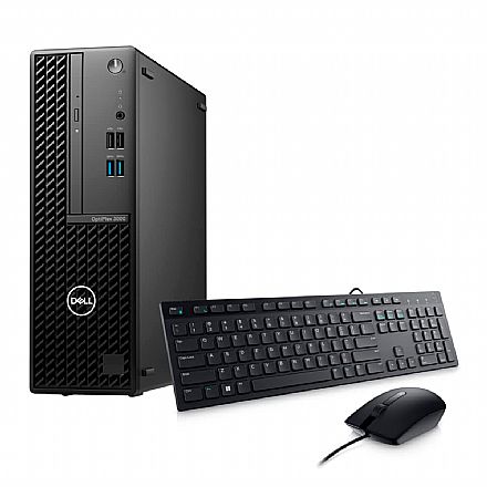 Computador - Computador Dell Optiplex 3000 Small Desktop - Intel i5 12500, RAM 16GB, SSD 1TB, Wi-Fi e Bluetooth, Kit Teclado e Mouse, Windows 11 Professional - Outlet