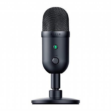 Acessorios de som - Microfone Razer Seiren V2 X - Pedestal Ajustável - USB - Controles Integrados - RZ19-04050100-R3U1