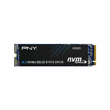 SSD - SSD M.2 500GB PNY CS1031 - NVMe - Leitura 2200MB/s - Gravação 1200MB/s M280CS1031-500-CL