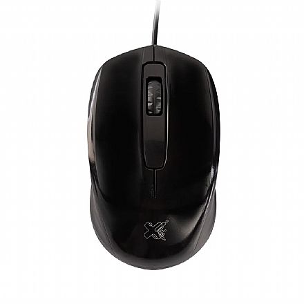 Mouse - Mouse Classic Maxprint - USB - 1000dpi - Preto - 60000023