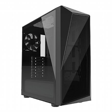 Gabinete - Gabinete Cooler Master Masterbox CMP 520L - Lateral em Vidro Temperado - ATX - Preto - CP520-KGNN-S03