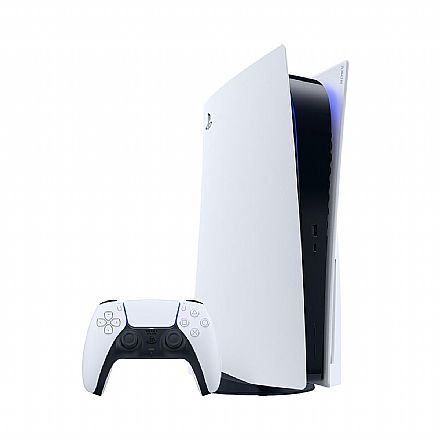 Videogame - Console Sony PlayStation 5 Standard - 825GB - Branco - CFI-1214A