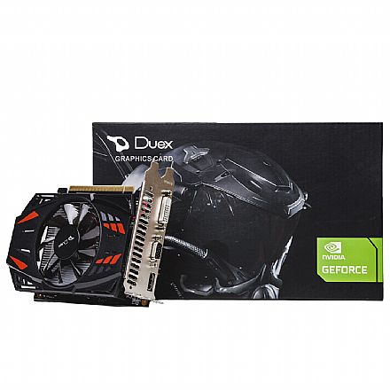 Placa de Vídeo - GeForce GTX 750 4GB GDDR5 128bits - Duex - DX GTX750-4GD5