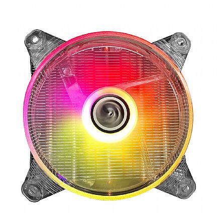 Cooler CPU - Cooler BPC Pegasus CL5202 - para processador AMD ou Intel - LED ARGB