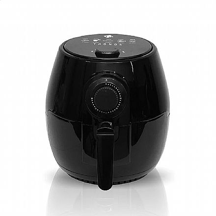 Eletroportáteis - Fritadeira Elétrica sem Óleo Airfryer Tronos - 127V - 1400W - Preta - AF4001-M